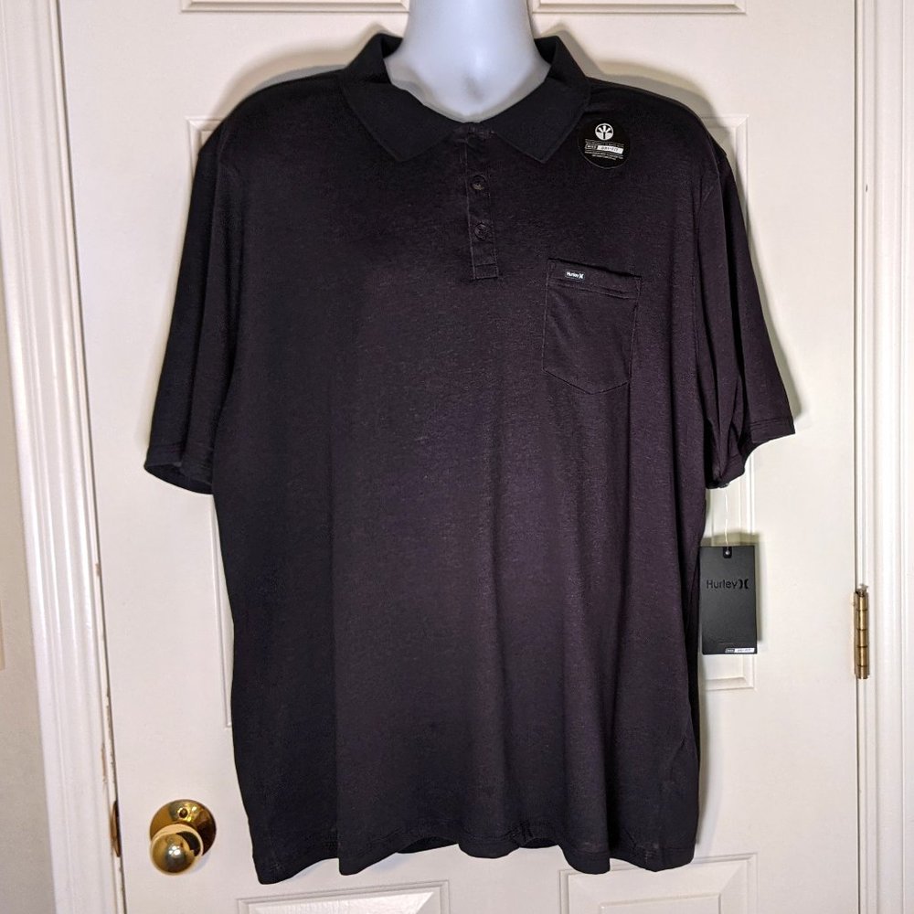 Hurley Men's Nike Dri-Fit Short Sleeve Lagos  Polo